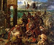 Eugene Delacroix The Entry of the Crusaders into Constantinople oil painting picture wholesale